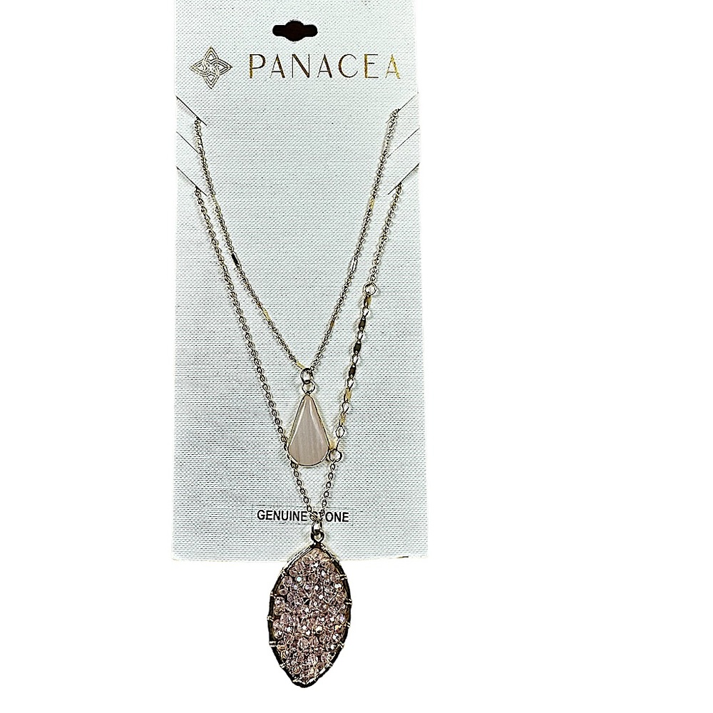 PANCEA x NORDSTROM: NWT Stacked Necklace Set W/Woven Glass Beading